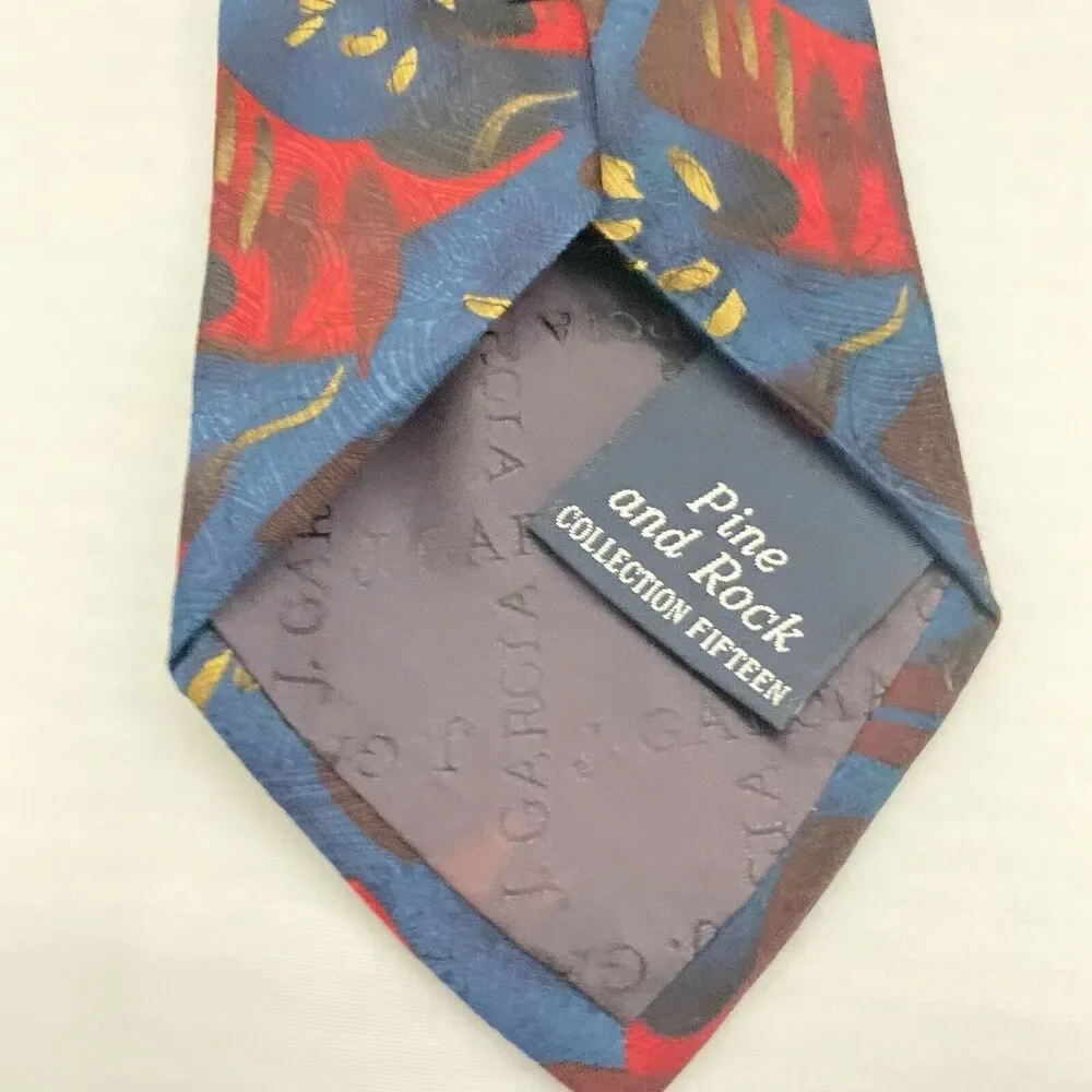 #5567 J. Garcia Men's Pine and Rock Collection Fifteen Necktie, Tie 60 x 4